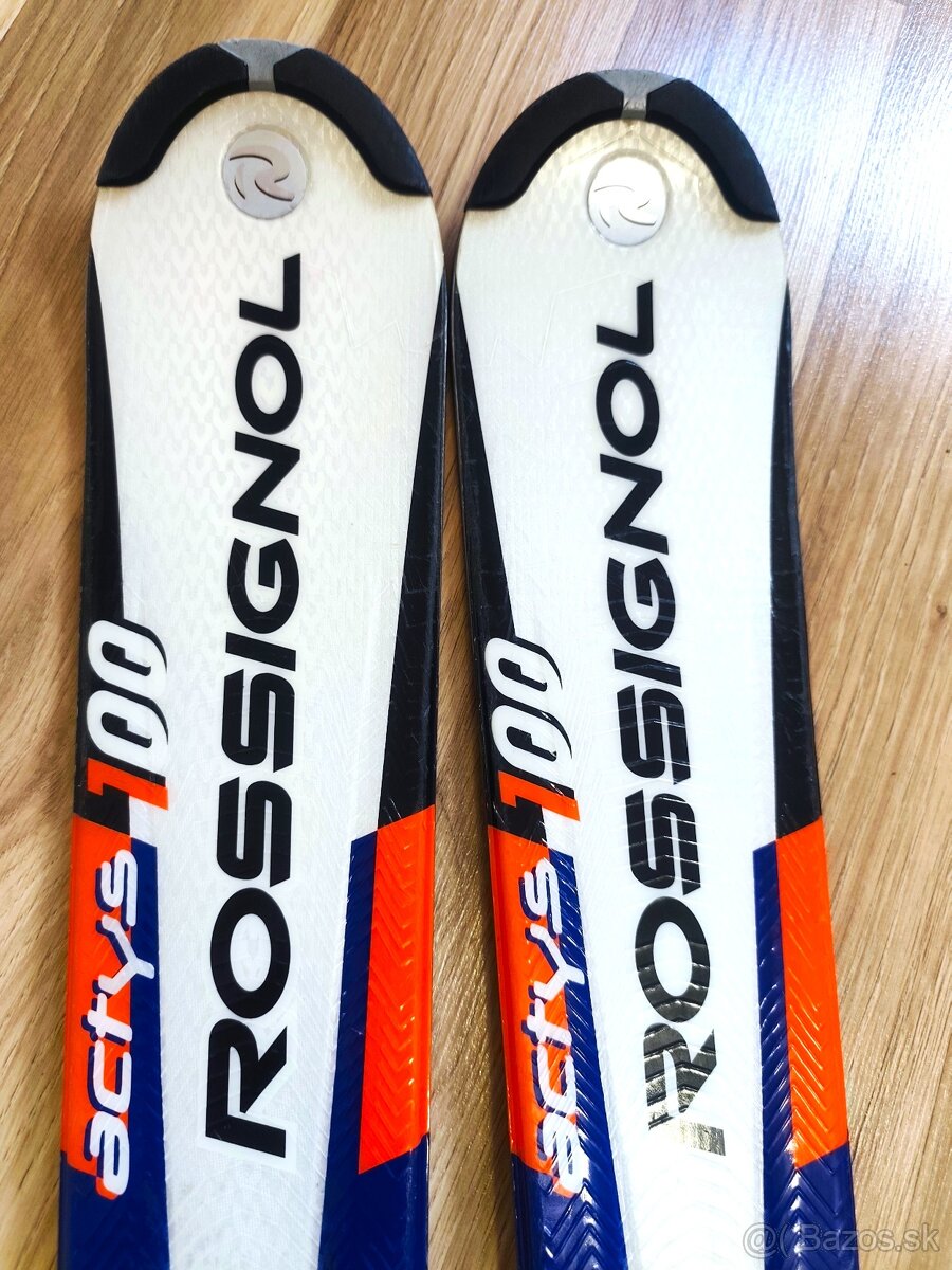 ZNAČKOVÉ KRÁSNE LYŽE ROSSIGNOL 154 cm+s VIAZANIM