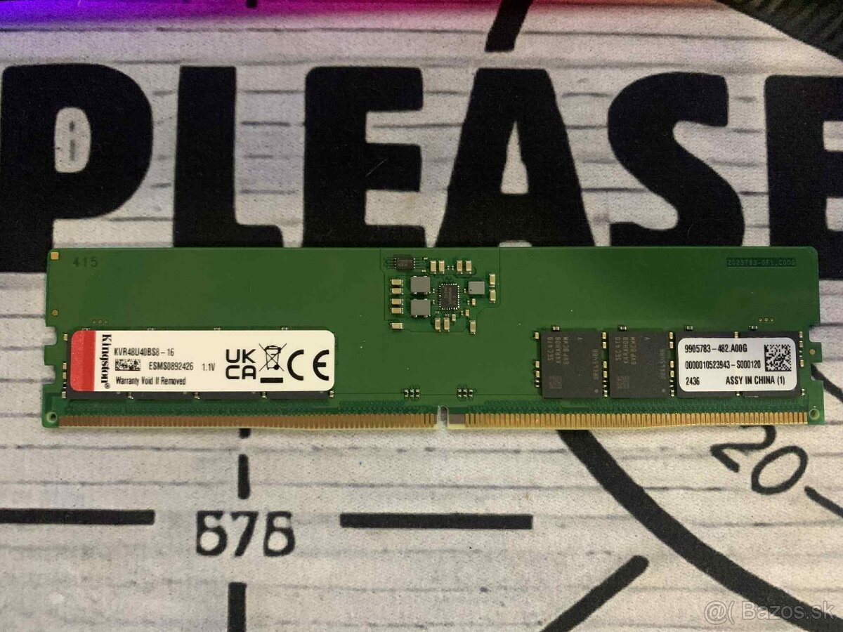 Kingston ValueRAM 16GB DDR5 SDRAM
