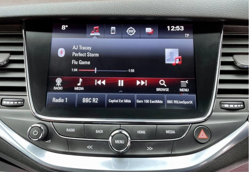 Display OPEL ASTRA K Navi 900