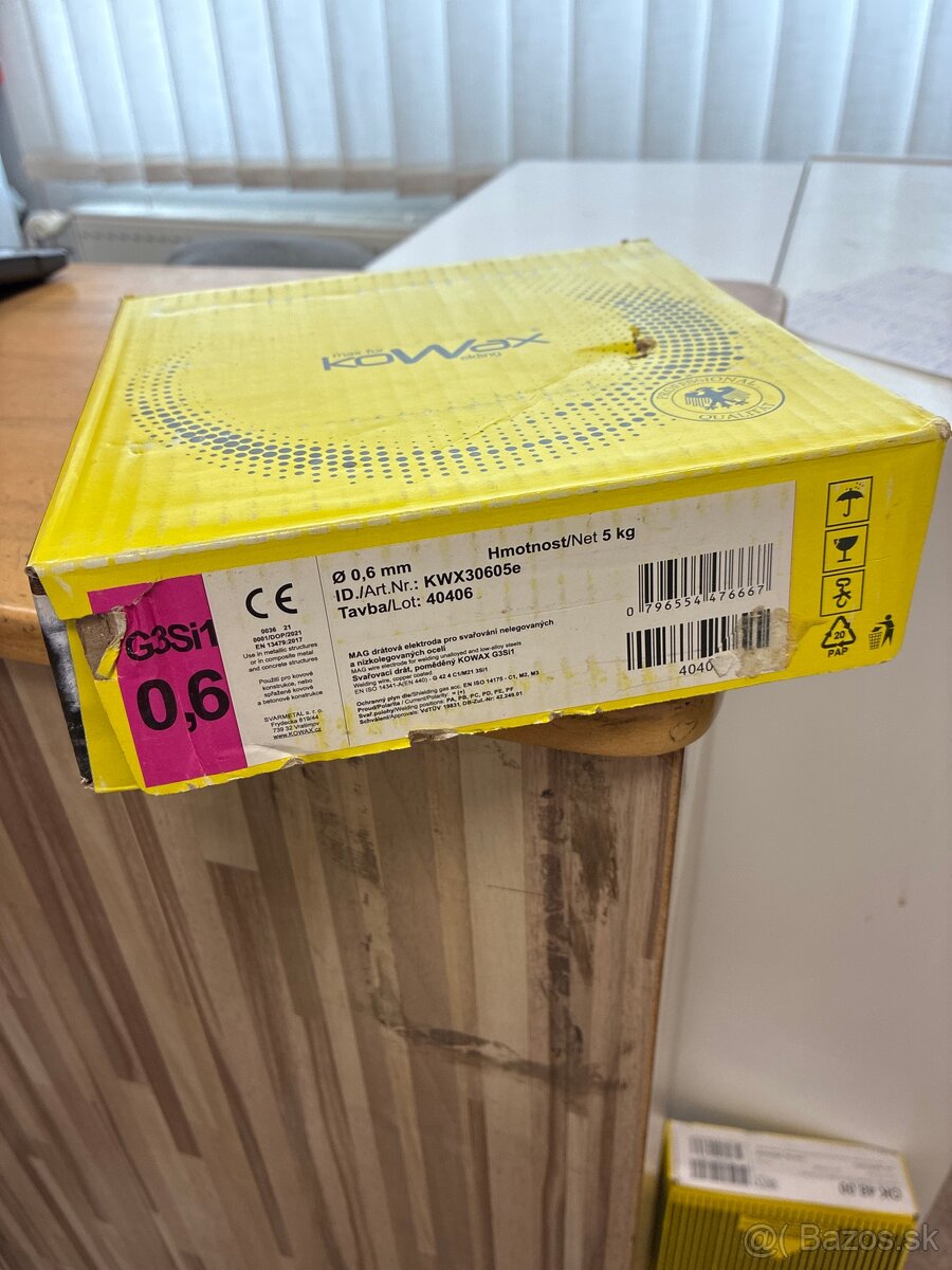 Drôt CO2 na zváranie 0,6 - 5 kg