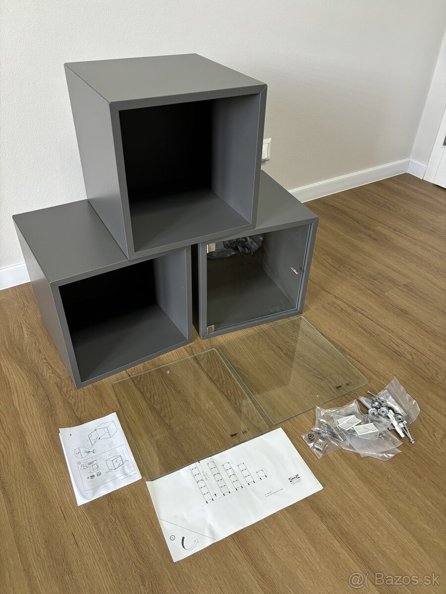 Ikea Eket + sklenené dierka