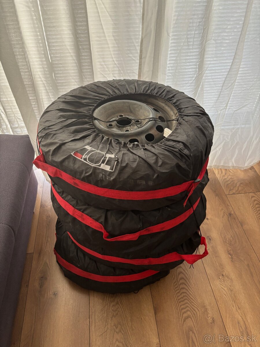 Sada lentych pneumatik na plechovych diskoch 185/70 R14