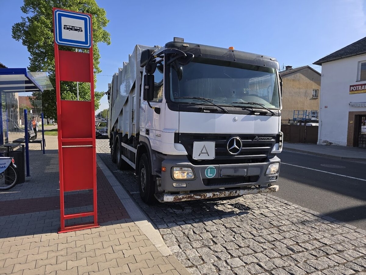 MERCEDES ACTROS 2532 6X2, EURO 5,STANDART, R.2009