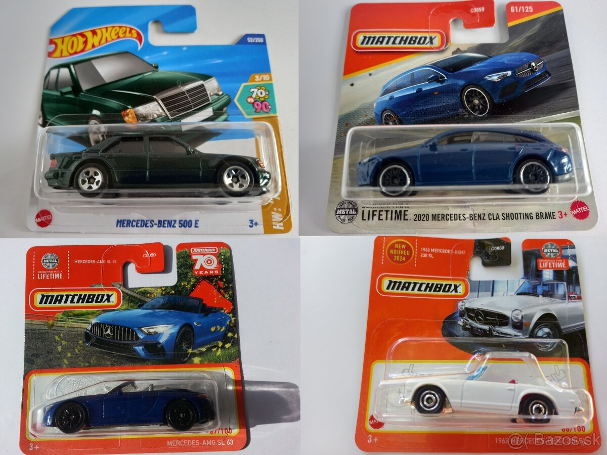 MATCHBOX - HOT WHEELS - MERCEDES