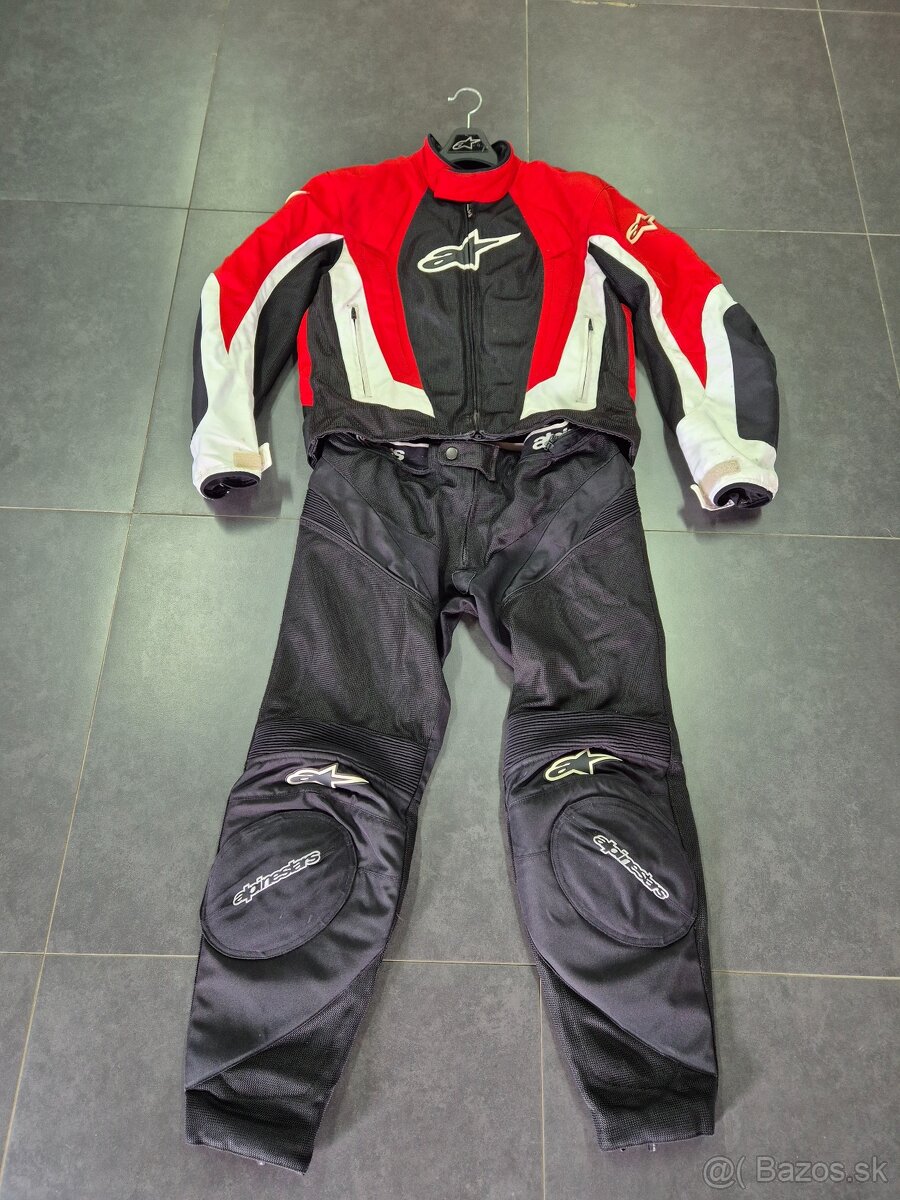 Motokombinéza ALPINESTAR AIR látka dvojdielna