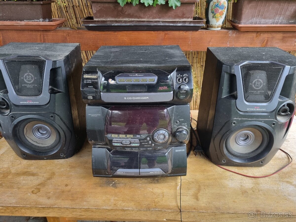 Hifi veža Panasonic SA-AK 40