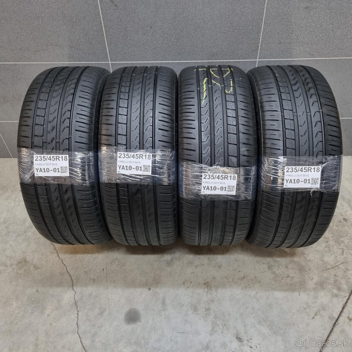 Letné pneumatiky 235/45 R18 PIRELLI DOT3618