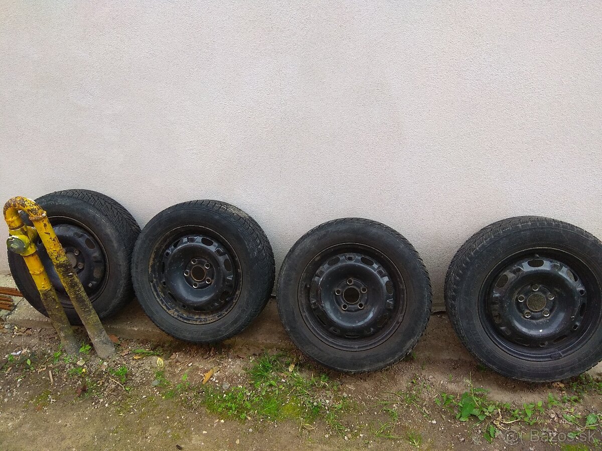 5x100 R14 185/60R14 kolesá fabia ibiza polo