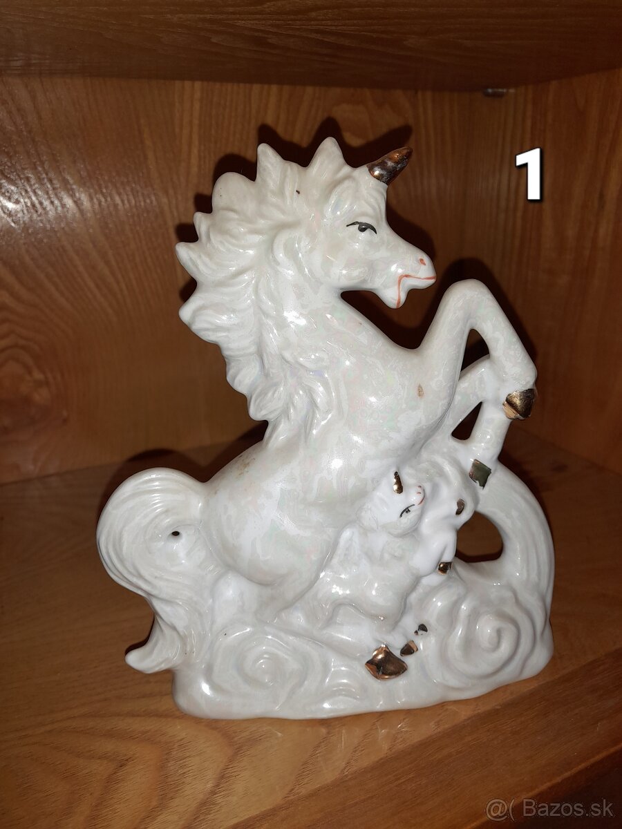 Sošky z bieleho porcelánu