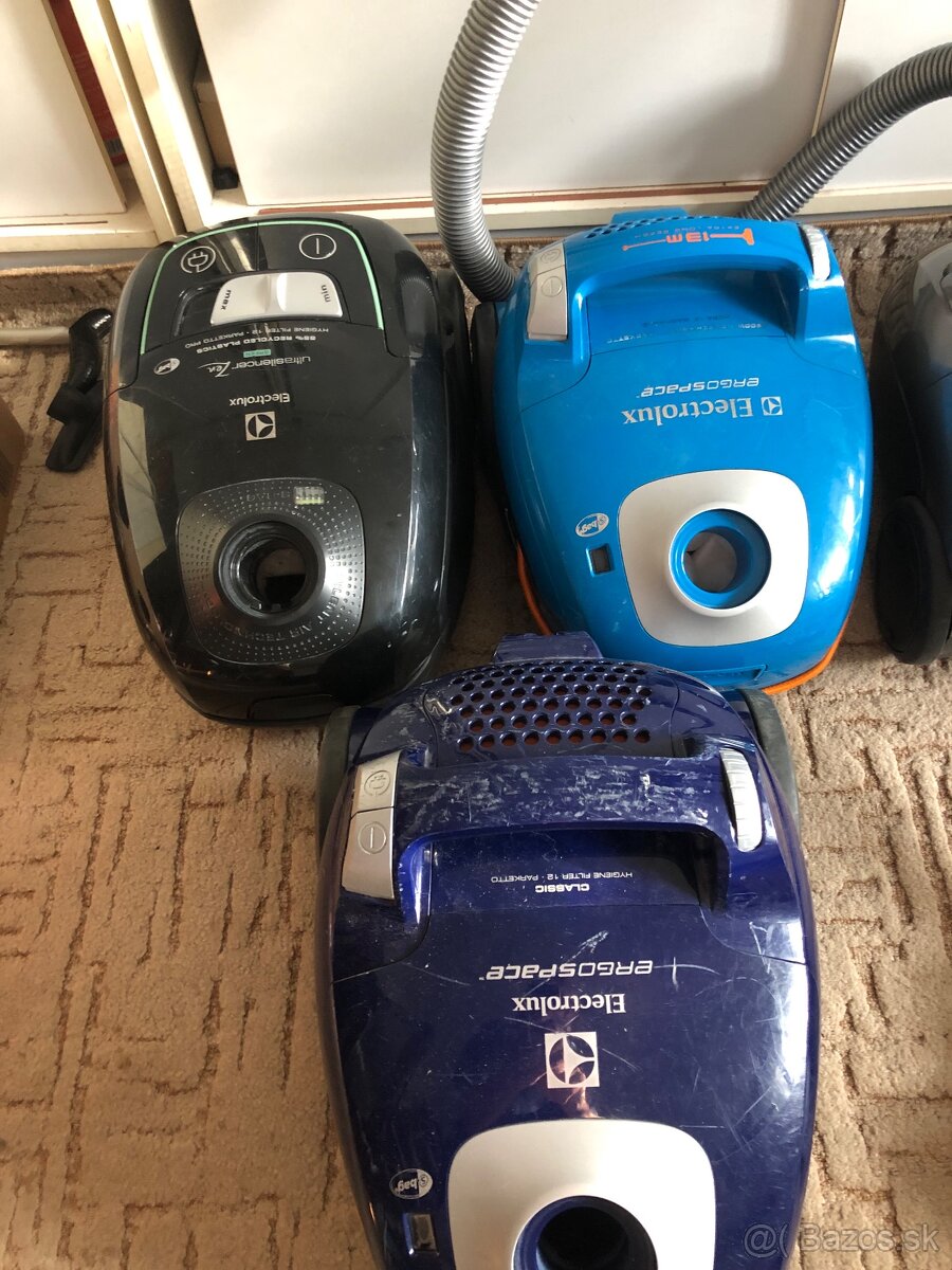 Predám kvalitné vysavače Electrolux s výkonom 2,0 až 2,2 kv
