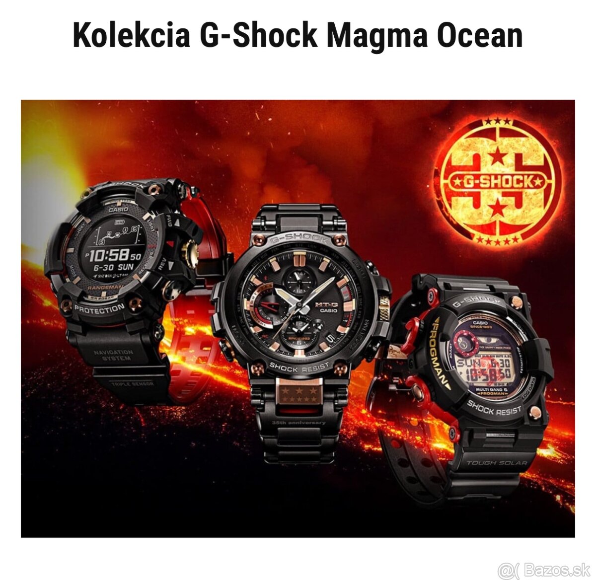 Casio G-SHOCK GPR-B1000TF-1ER RANGEMAN Magma Ocean 35 aniver