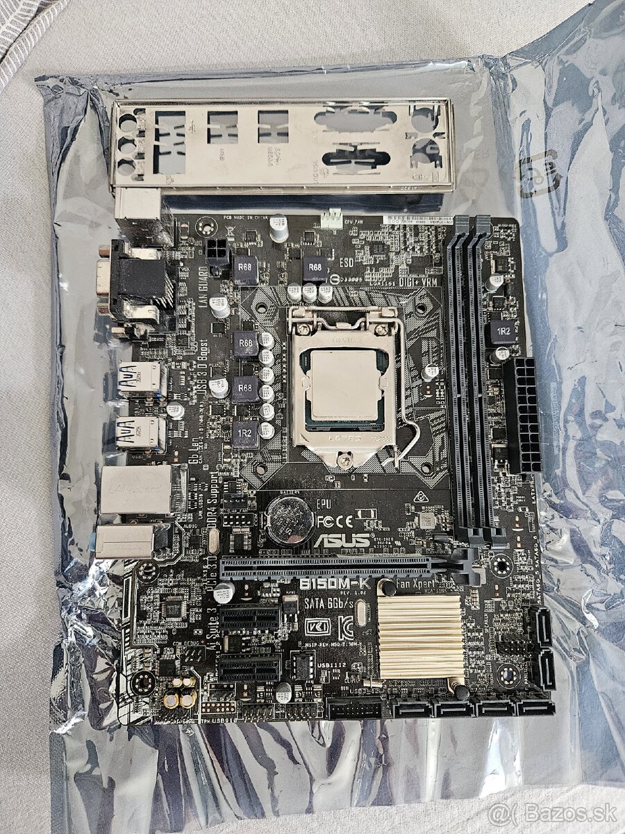 Asus B150m-K + Intel i5 6400