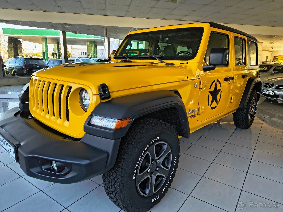 Jeep Wrangler Unlimited 1. Majiteľ 147kw