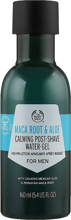 The Body Shop - Maca root a aloe vera gelový krém po holení