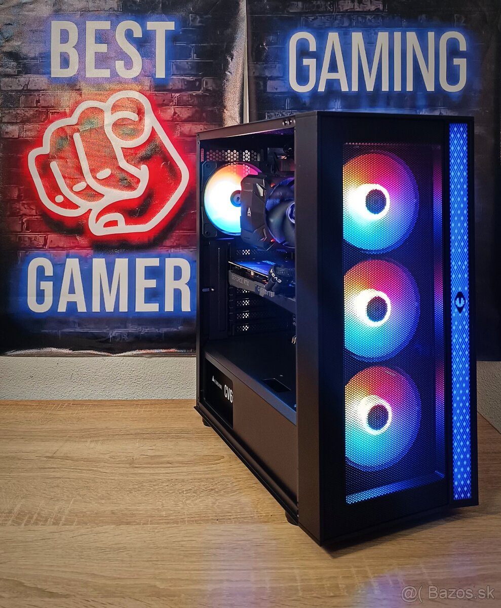 AMD Ryzen R5/RTX 3060Ti/32GB RAM/2xNVMe SSD/Záruky