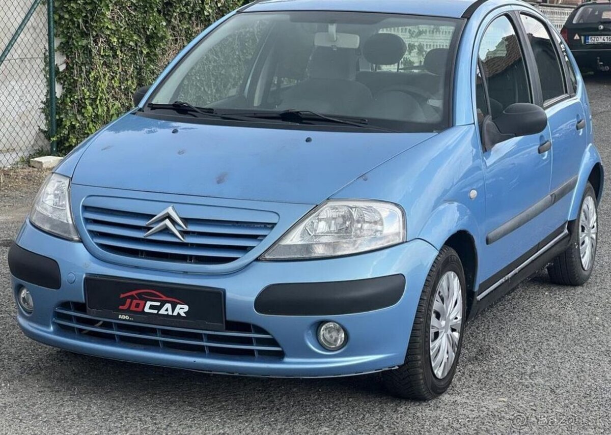 Citroën C3 1.4HDi ZÁMEK Ř.P. PŮVOD ČR nafta manuál 50 kw