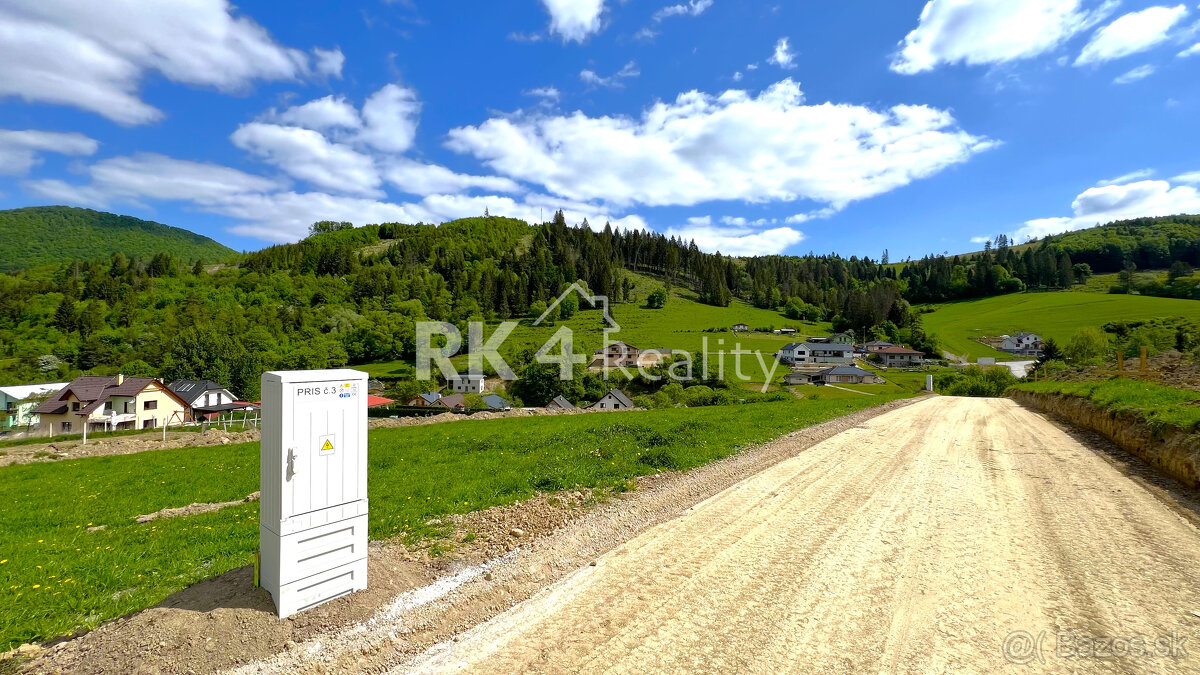 RK4 - REZERVOVANÉ - Stavebný pozemok - obec Snežnica - okres