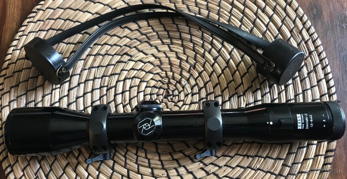Puškohľad ZEISS Diavari 1,5-6x42, osn. 11, vrátane WEAVER 30
