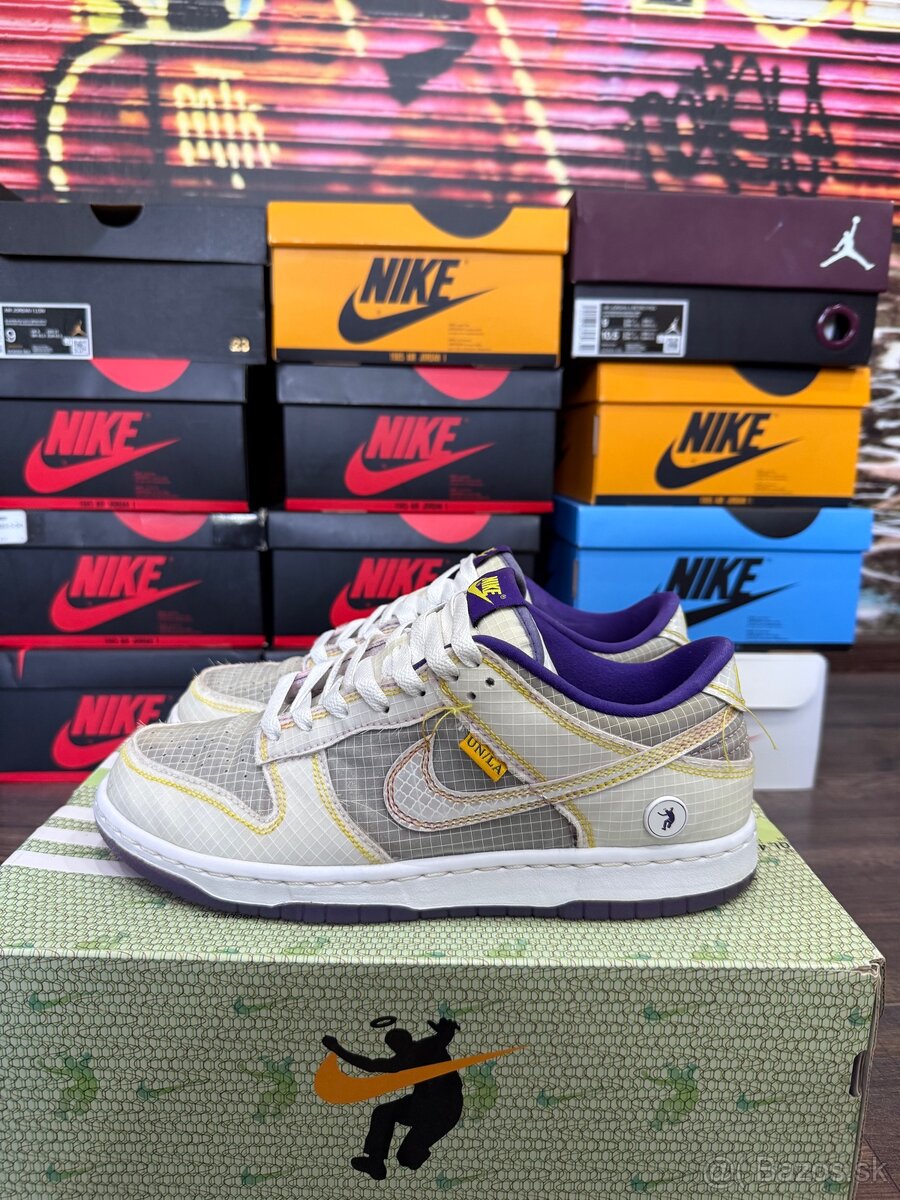 Union LA x Nike Dunk Low “Passport Pack - Purple Gold