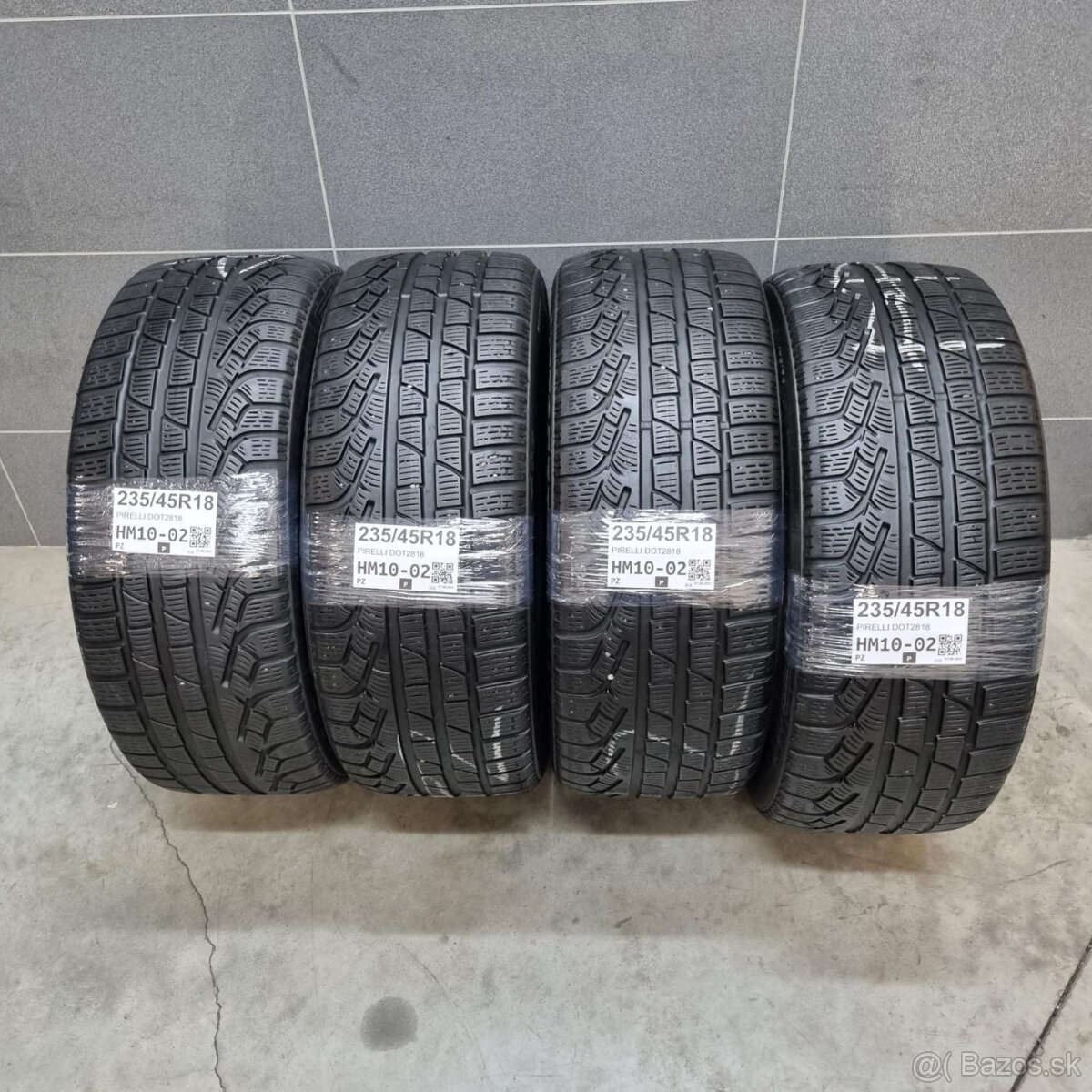 Zimné pneumatiky 235/45 R18 PIRELLI DOT2818