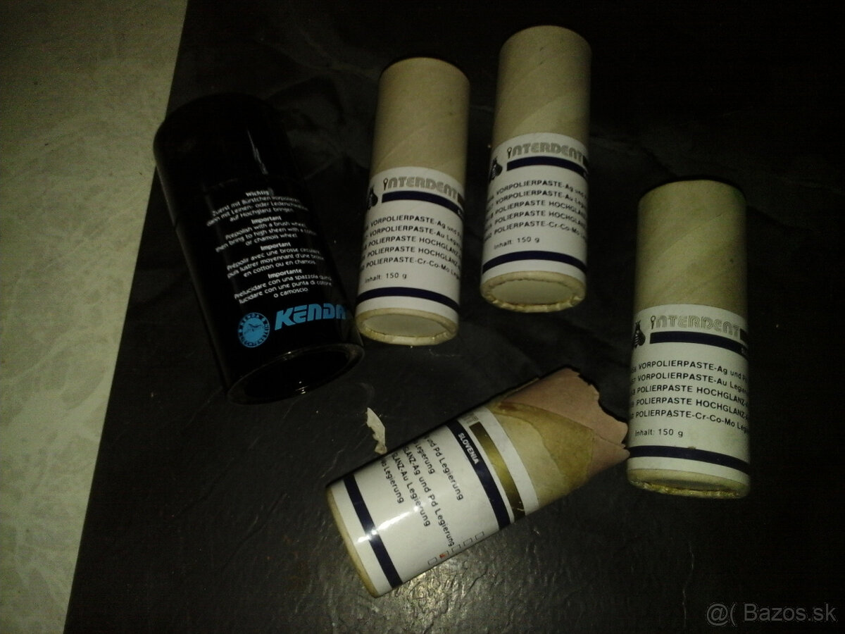 Polírovacie pasty na leštenie kovov