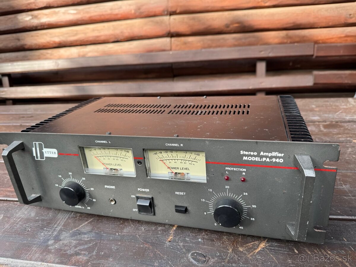 Nemecky koncovy zosilovač do domácnosti