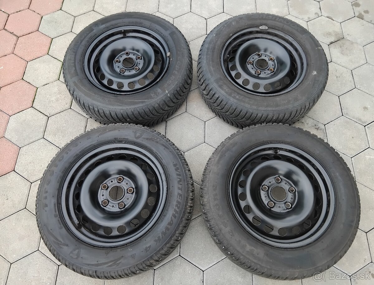 Zimne pneumatiky na diskoch 195/65R15