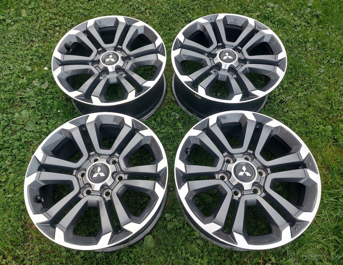 7,5x18 6x139,7 r18 - 4ks NOVÉ disky MITSUBISHI L200