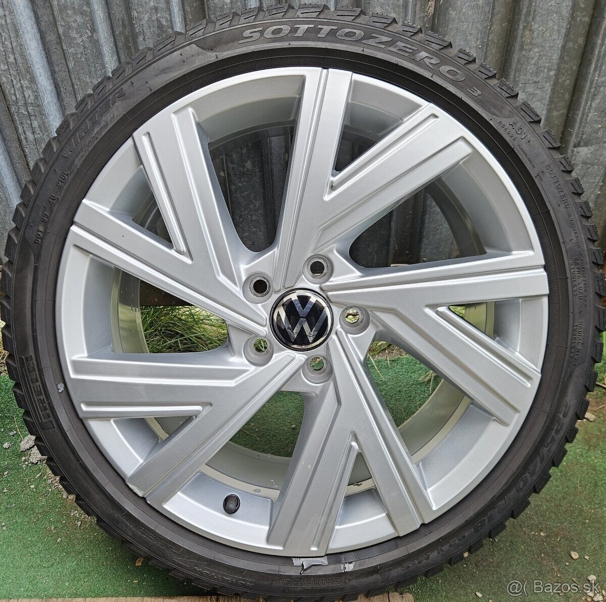 Orig.zimná sada VW - 5x112 r18 + Pirelli 225/40 r18 92V