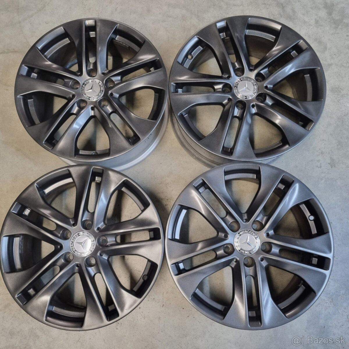 Hliníkové Mercedes disky 5x112 R17 7,5J ET47