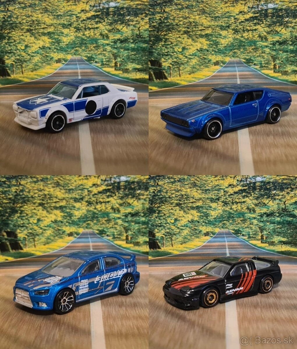 Hot Wheels JDM (Nissan, Honda, Mazda, Mitsubishi)