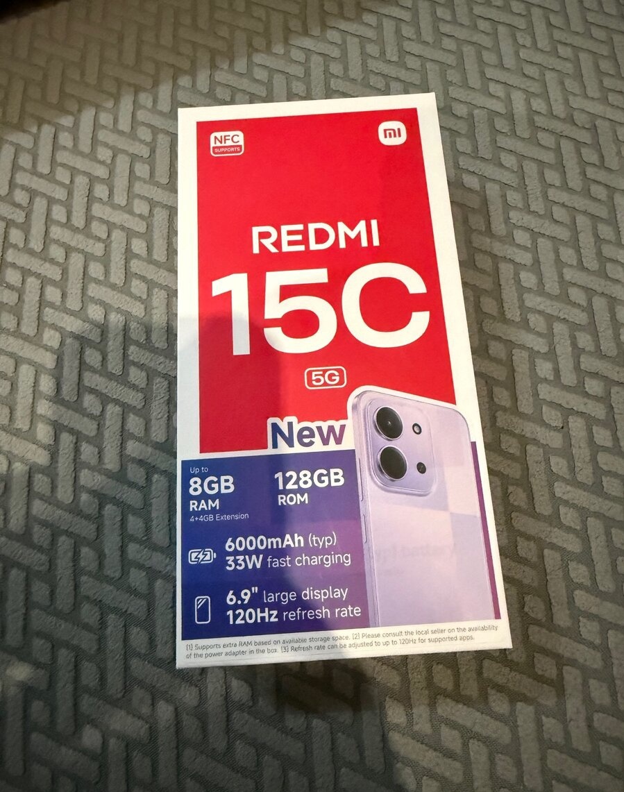 Xiaomi Redmi 15C 8GB RAM 128GB ROM 5G