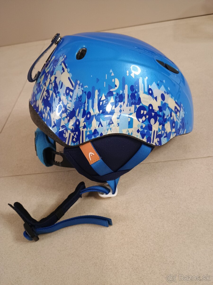 Predám detskú lyžiarskú prilbu Head S/M, okuliare