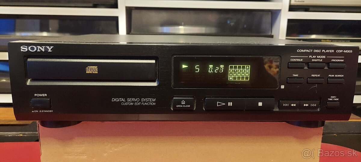 Predám CD prehrávač Philips, Sony, JVC a Denon