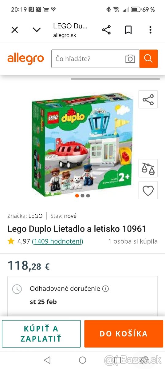Lego Duplo letisko