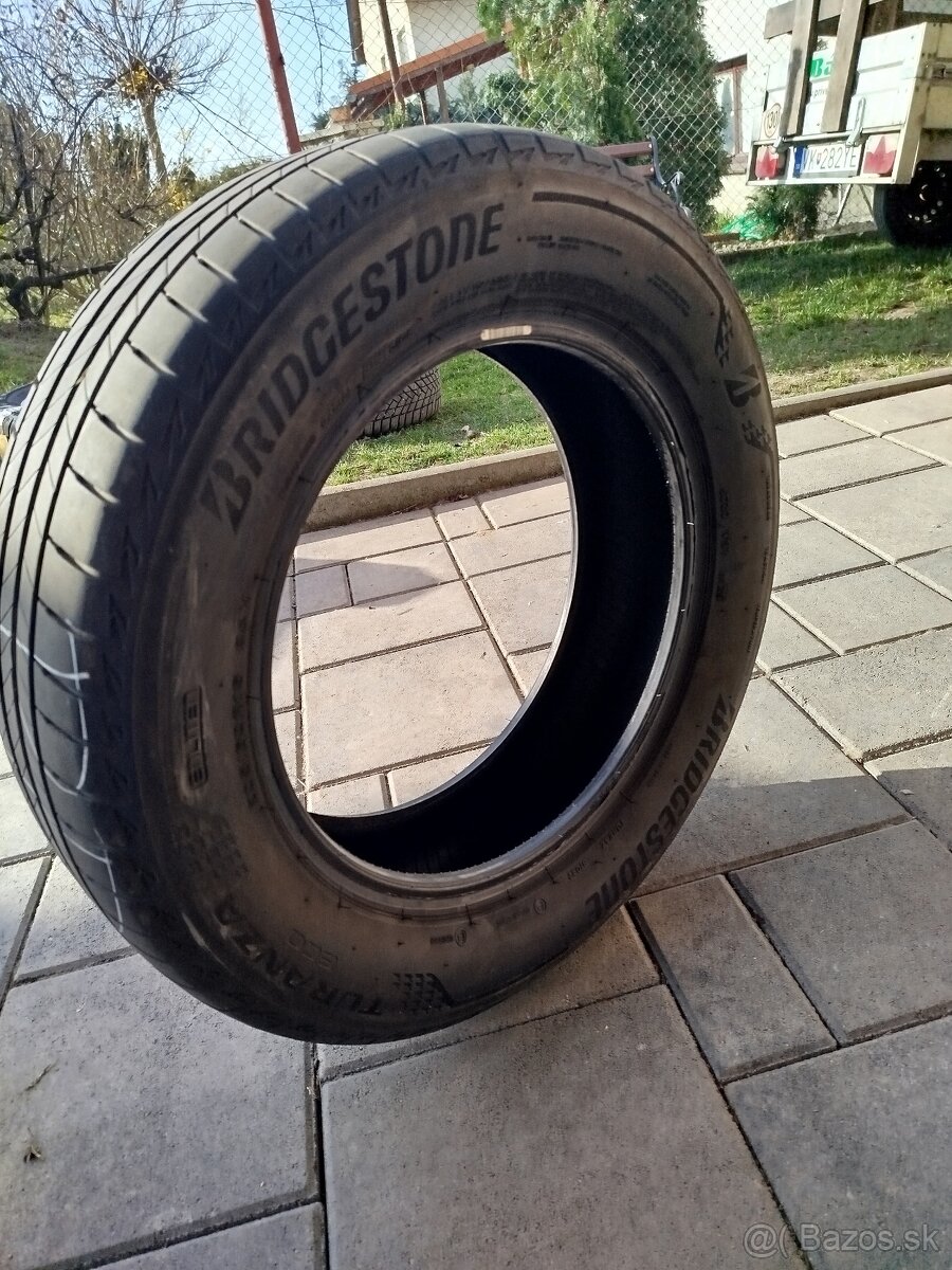 Predám letné pneu 4ks zn Brigstone