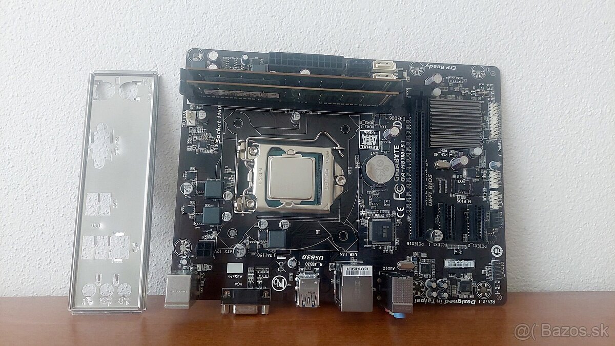 Predám základnú dosku Gigabyte GA-H81M-S1, Socket 1150