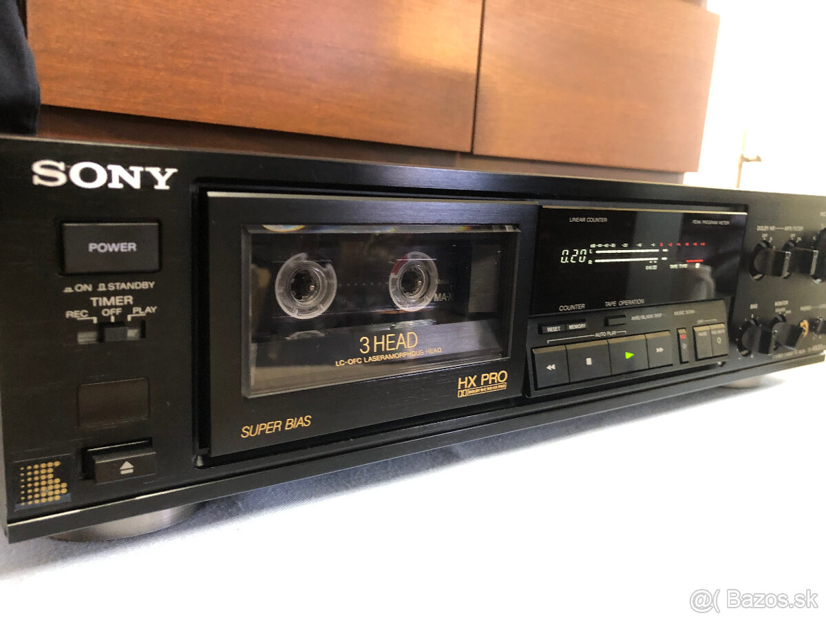 SONY TC-K630ES – 3-head HX PRO Super Bias Tape Deck