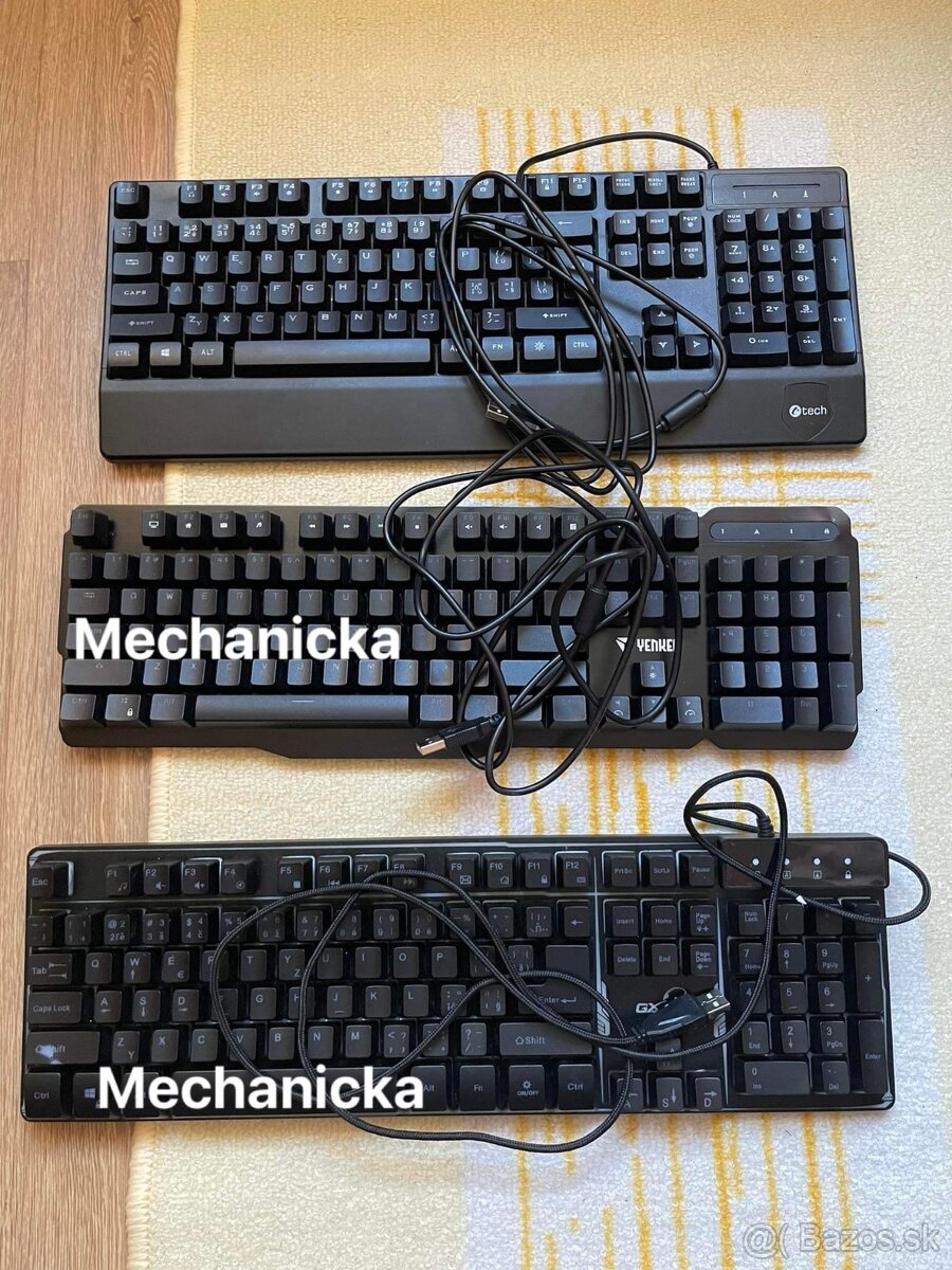 Herné klávesnice