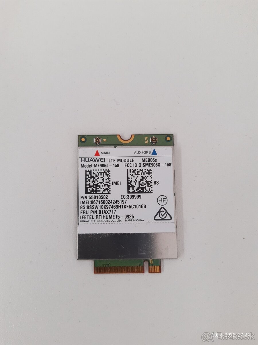 Predam LTE 4G modul Huawei ME906s