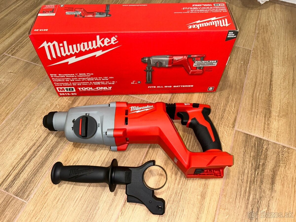 Milwaukee M18 BLHACD26 – nová SDS+ vŕtačka