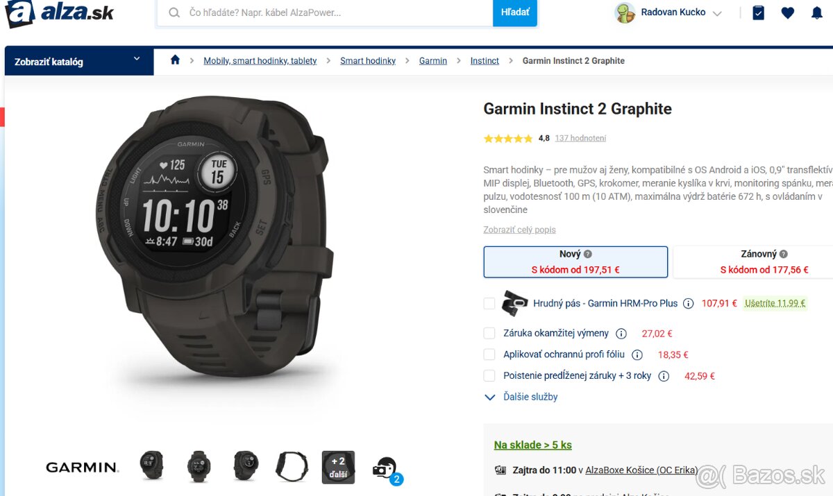 Garmin Instinct 2 Graphite