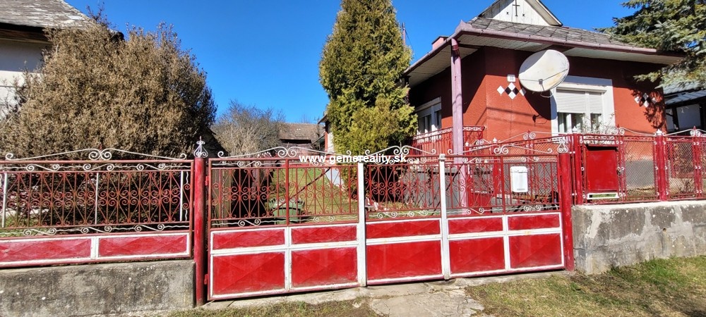 Rodiný dom, chalupa Lúčka okr. Rožňava