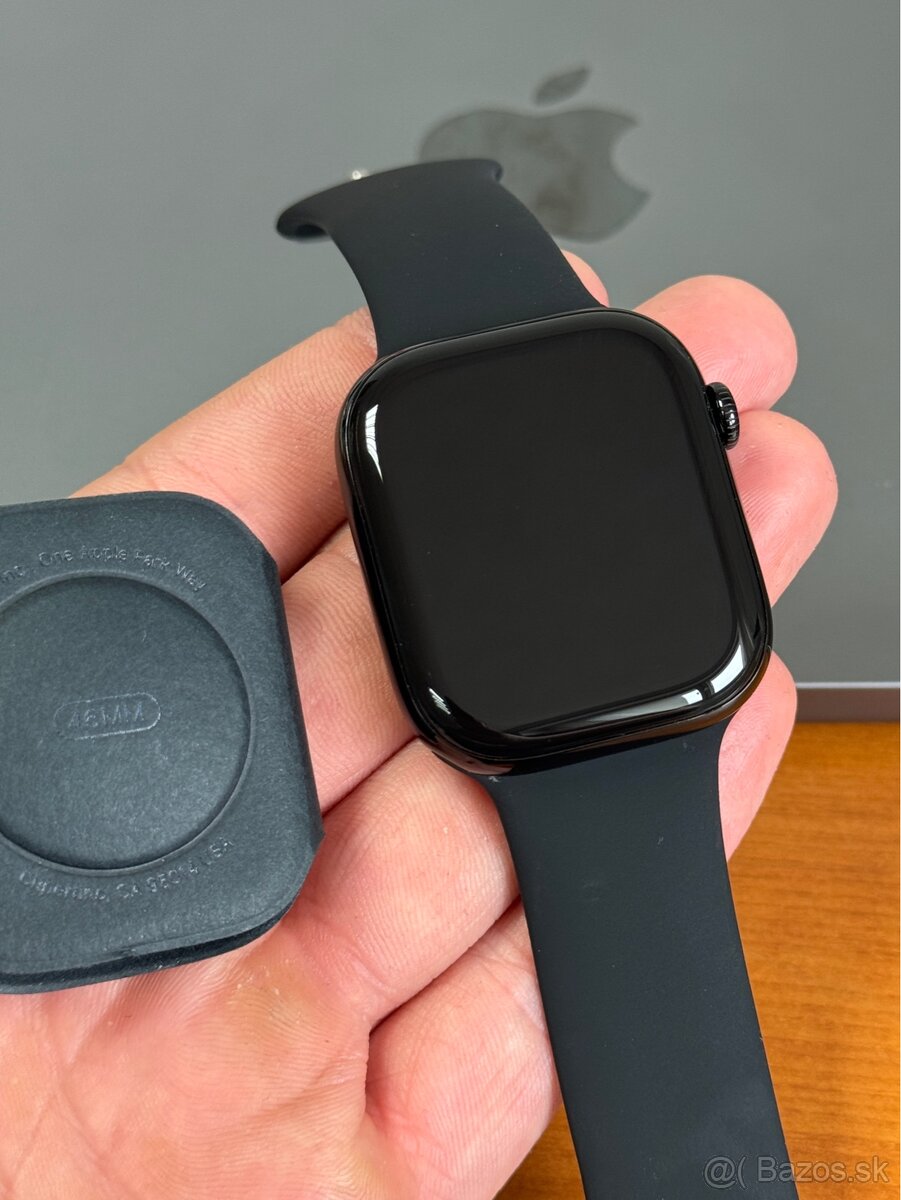 Apple Watch 10 46mm Cellular Jet Black - rok záruka