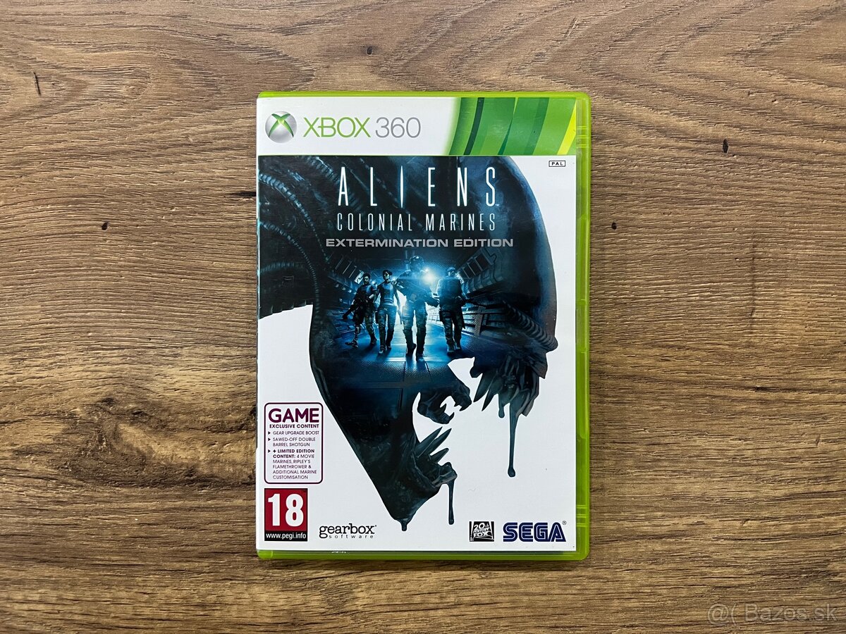 Hra Aliens Colonial Marines na Xbox 360