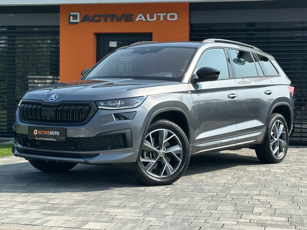 Škoda Kodiaq SportLine 2.0 TDi DSG 4x4, r.v.: 2023 V ZÁRUKE