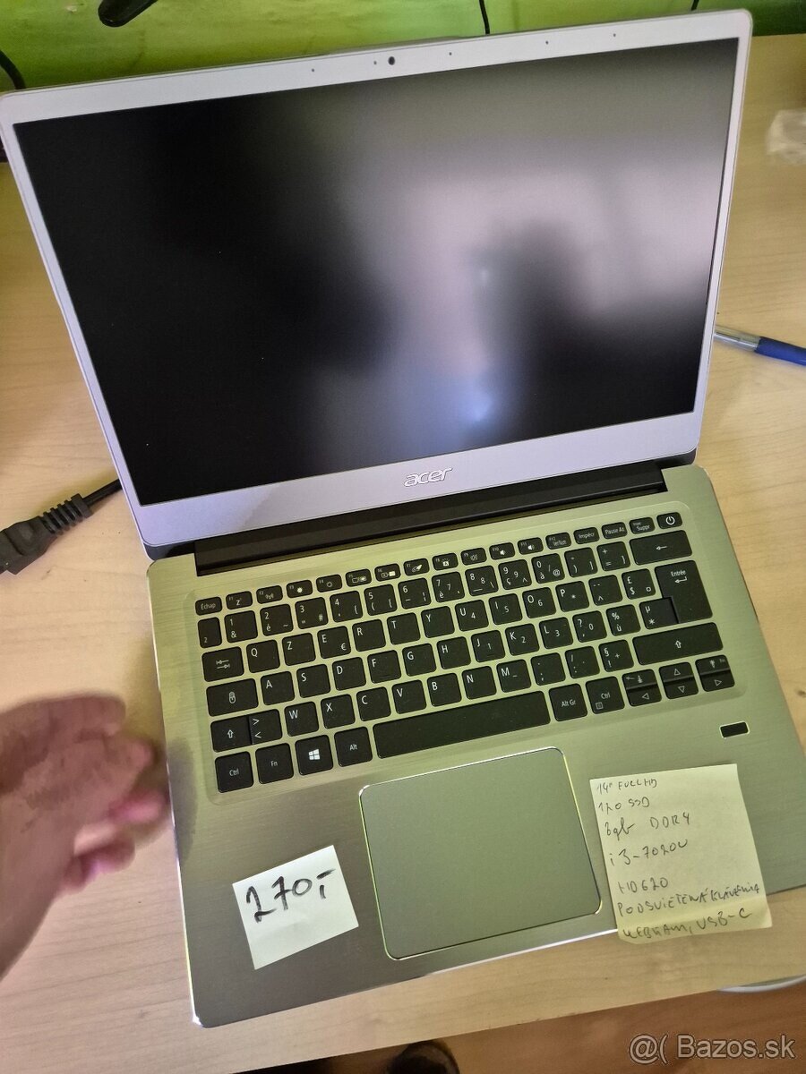 Acer, 120gb ssd, 8gb ram