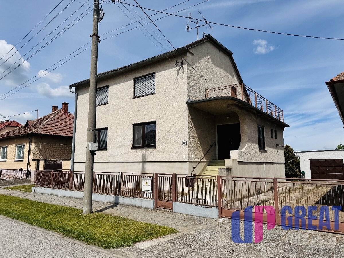 Na predaj priestranný rodinný dom v meste Gbely, okr.SKALICA