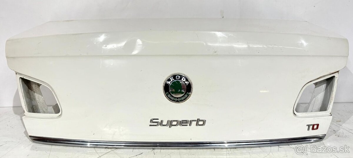 Skoda Superb 2, sedan/limuzina, kufrove dvere, veko