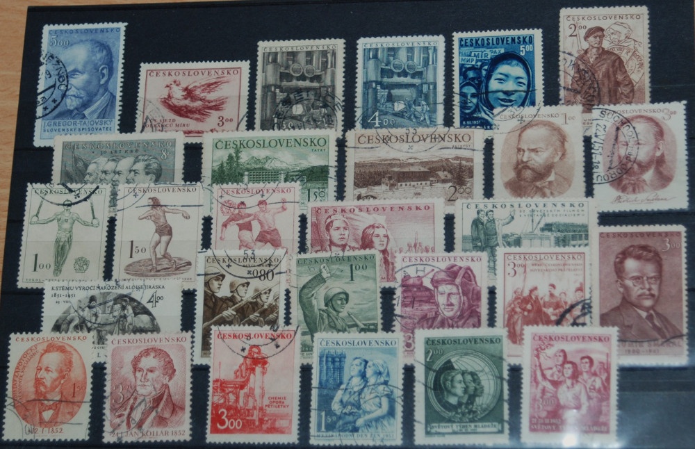 Poštové známky - Československo 69